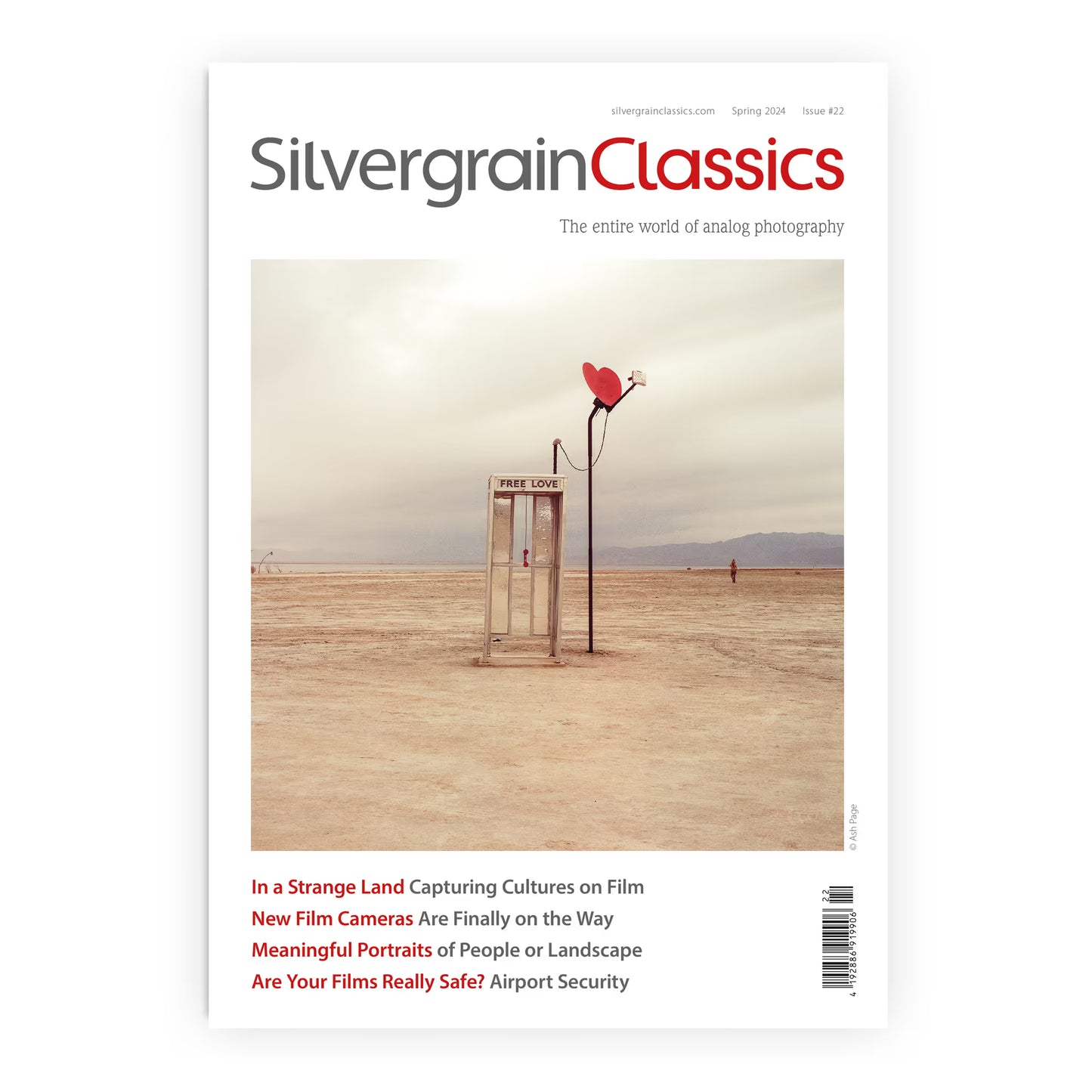 Magazine cover titled 'SilvergrainClassics Issue #22 (Spring 2024)'.