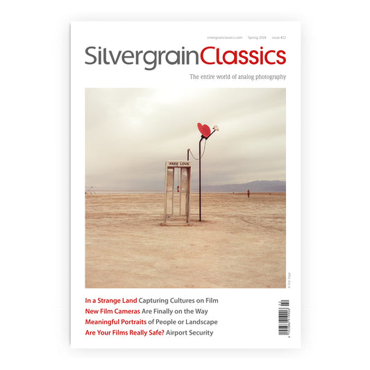 Magazine cover titled 'SilvergrainClassics Issue #22 (Spring 2024)'.
