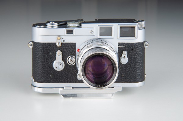 Leica M series Arca-Swiss type base plate Matte Silver